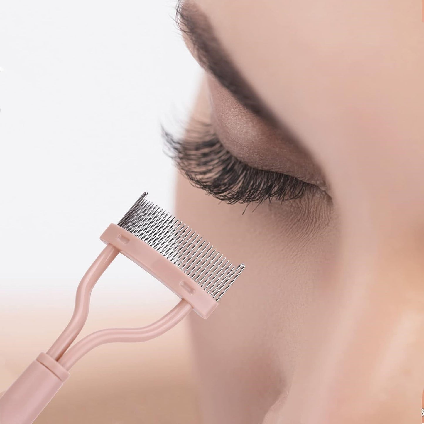 Precise Eyelash Comb and Mascara Brush Set