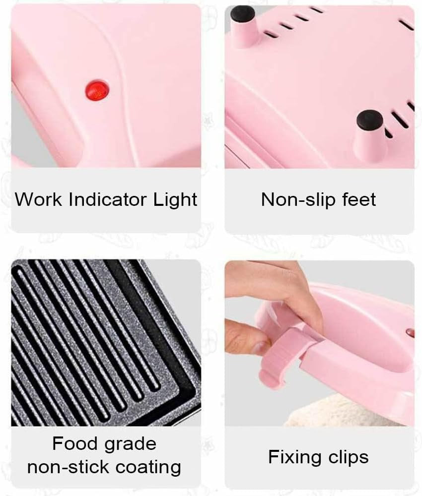 Compact 2-in-1 Breakfast Toaster & Sandwich Maker