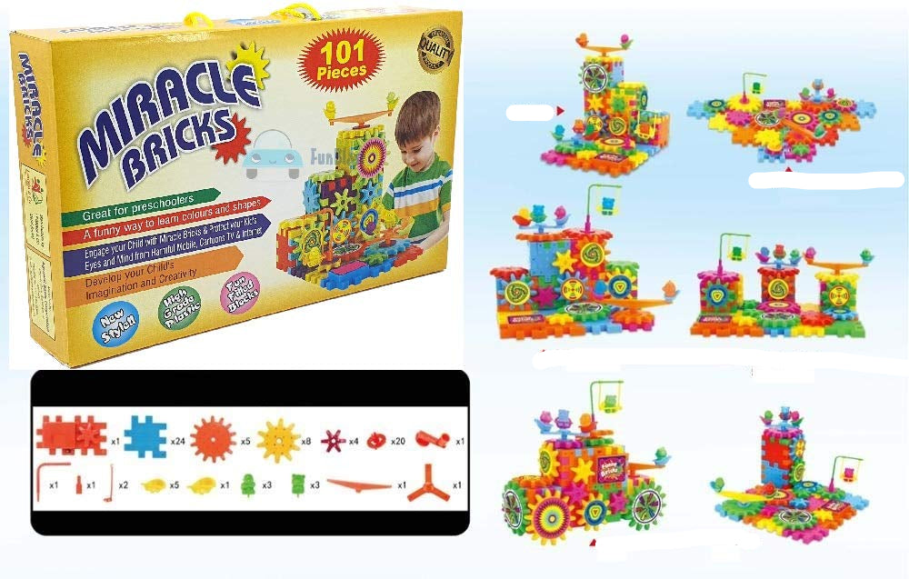 Fun STEM 3D Building Blocks for Kids