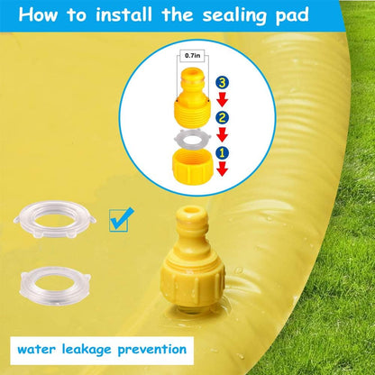 Fun Kids Inflatable Splash Play Mat