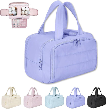 Spacious 4-in-1 Travel Toiletry Bag for Women