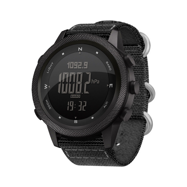 Waterproof Hiking Watch with Barometer and Compass