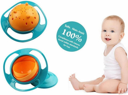 Fesara | Kids Anti-Spill Rotating Feeding Bowl