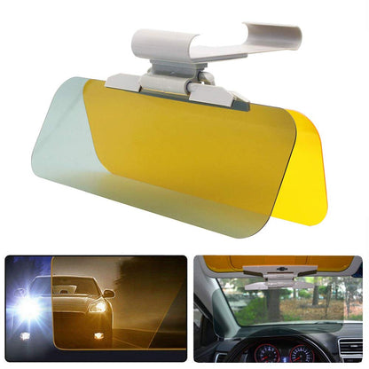 Universal 2-in-1 Car Sun Shade Visor