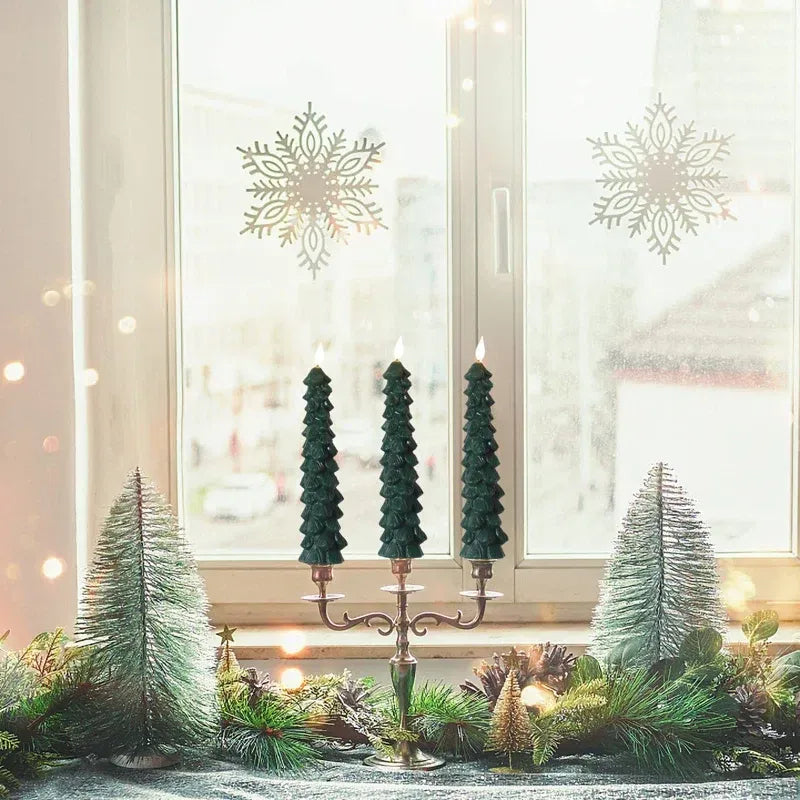 Warm White LED Christmas Candles