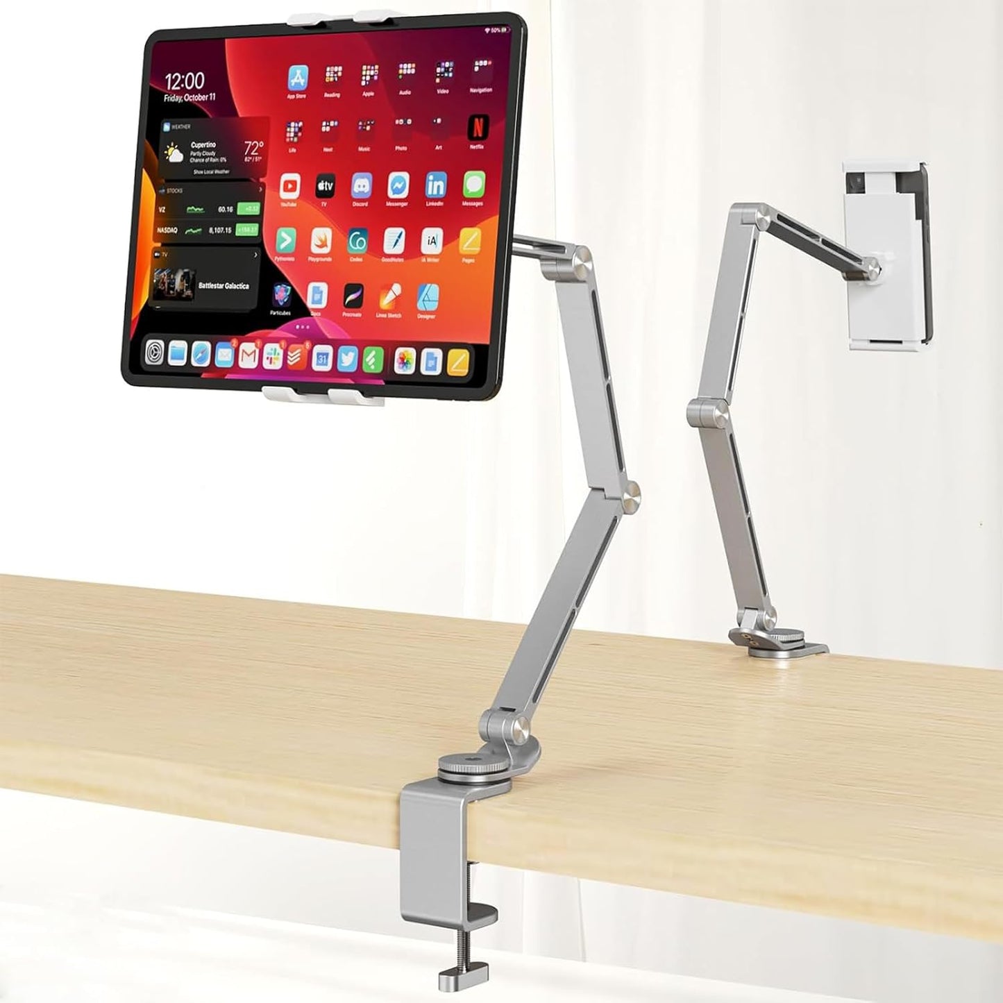 Portable Folding Tablet Holder with 360 Rotation