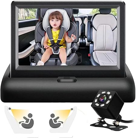 Fesara BabyCam 1080P - Crystal Clear Baby Car Monitor - Fesara