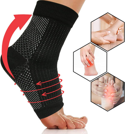 Comfortable Ankle Support Socks for Swollen Feet Relief - Fesara