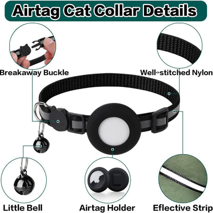 Comfy Pet Collar with Quick Release - Reflective & Tracker Friendly