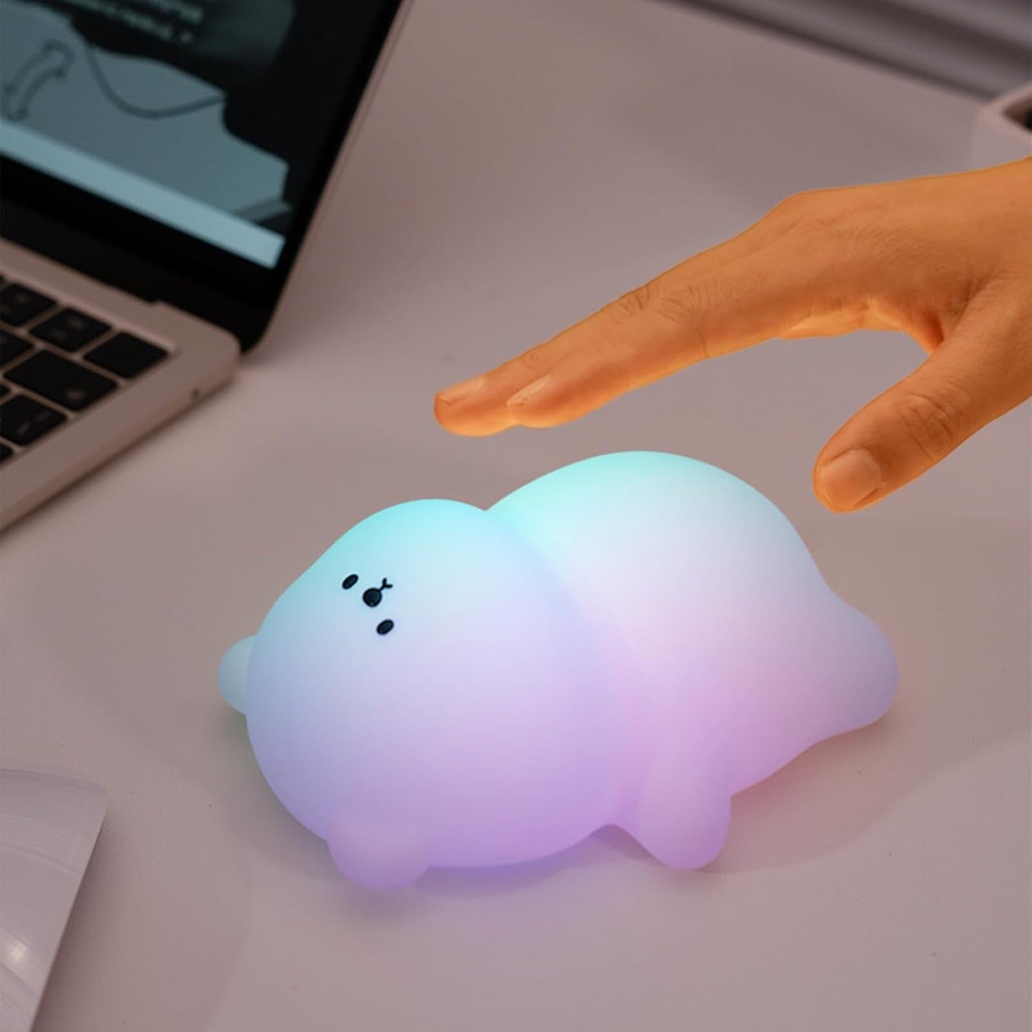 Soft Teddy Bear Kids Night Lamp