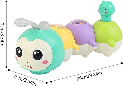Fun Colorful Magnetic Crawling Toy