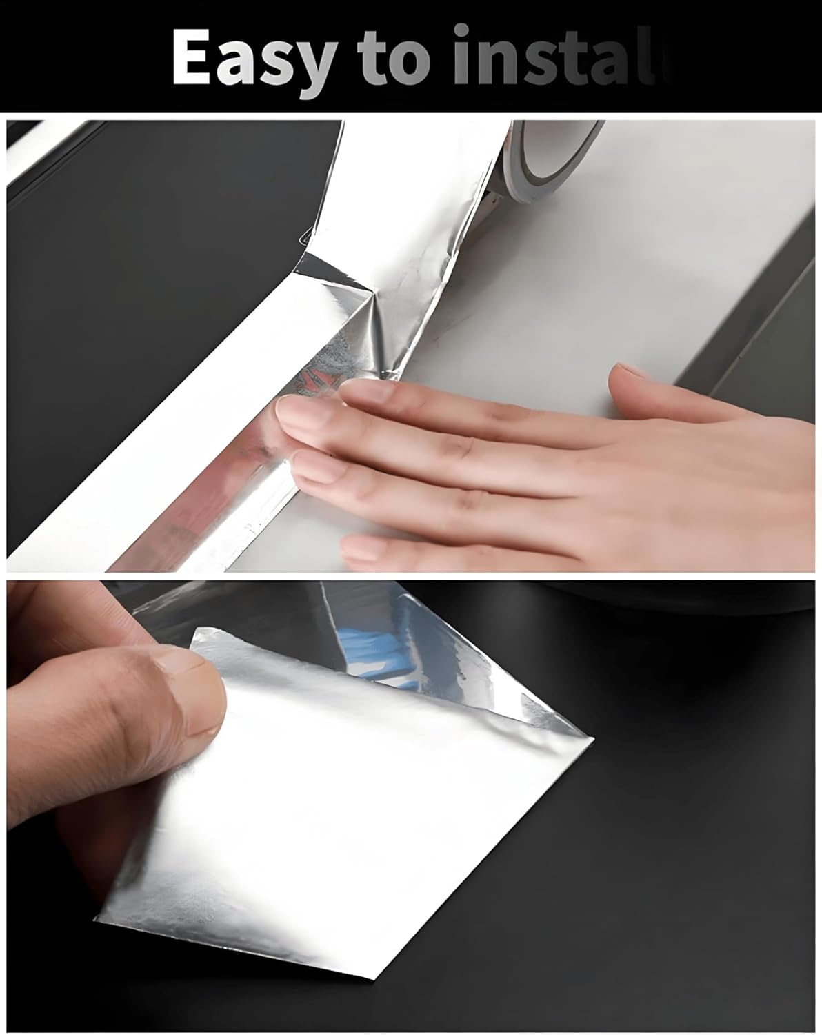 Strong Adhesive Silver Foil Tape
