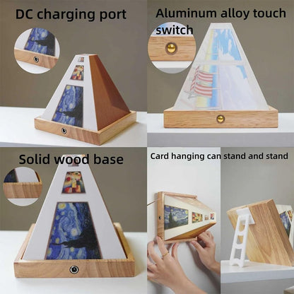 Colorful 3D LED Bedroom Night Lamp