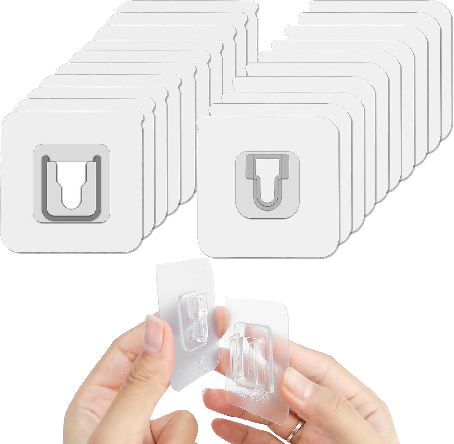 Removable Easy Hang Wall Hooks - Fesara