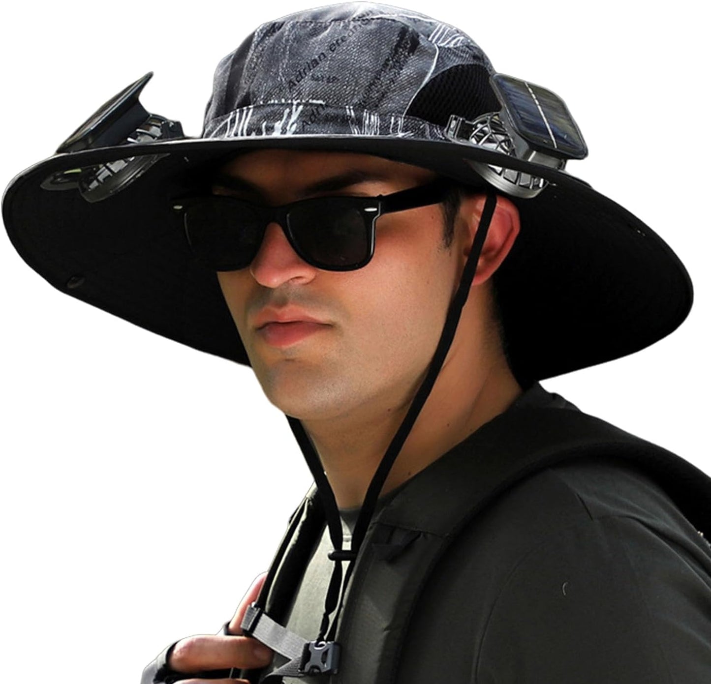 Cooling Sun Hat with Solar Fan