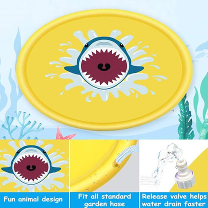 Fun Kids Inflatable Splash Play Mat