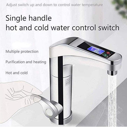 Fast Instant Hot Water Faucet with LED Temp Control