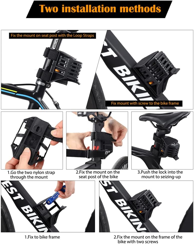 Durable Foldable Bike Lock – Heavy Duty Security Chain