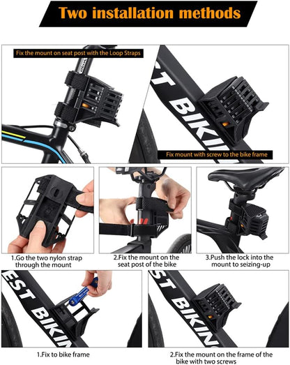 Durable Foldable Bike Lock – Heavy Duty Security Chain