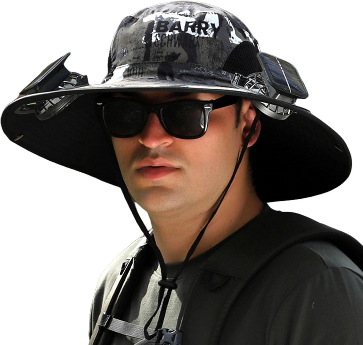 Cooling Sun Hat with Solar Fan