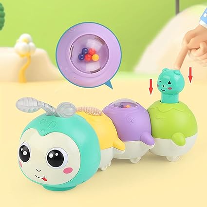 Fun Colorful Magnetic Crawling Toy