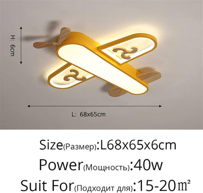 Colorful Kids Ceiling Light with Remote Control