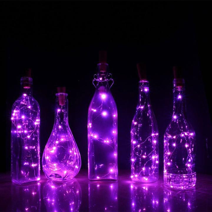 Gorgeous Glass Bottle Lamps
