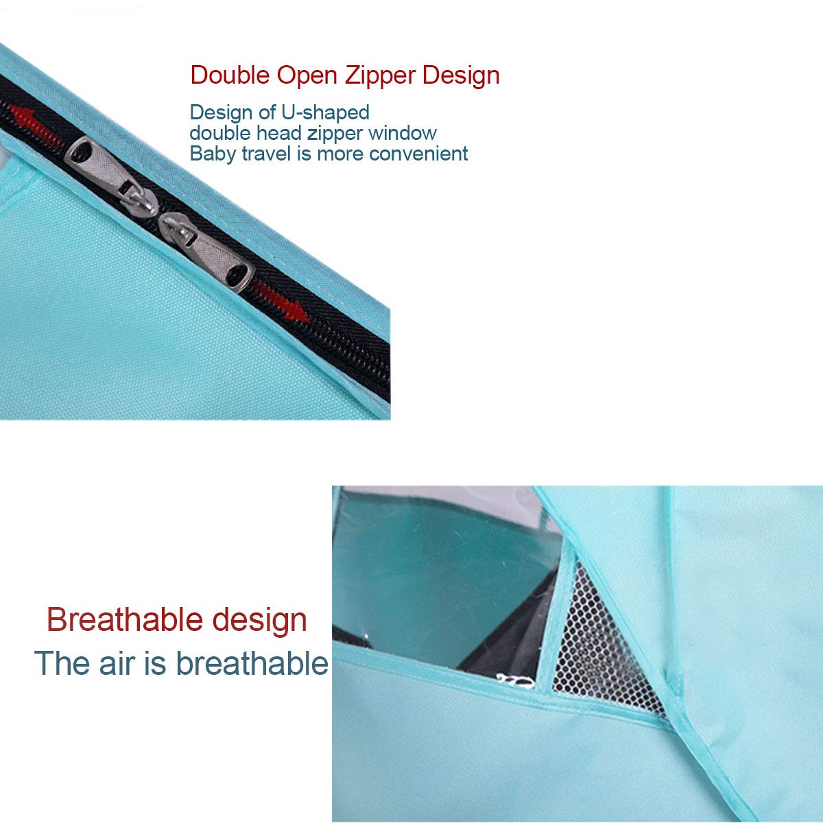 Universal Stroller Rain Cover - Waterproof Stroller Accessory
