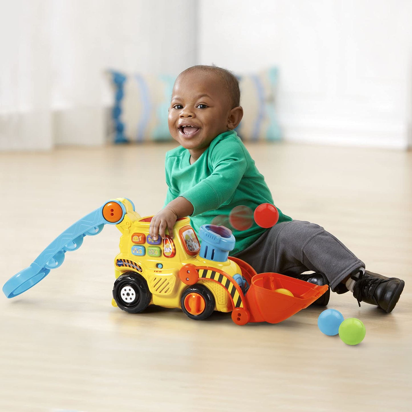 Fun Kids Construction Excavator Toy
