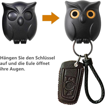 Cute Owl Shaped Key Organizer