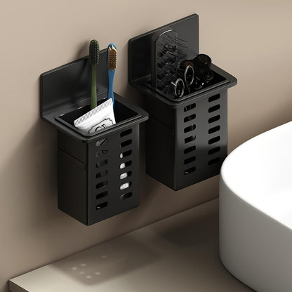 Sleek Wireless Cosmetic Wall Holder