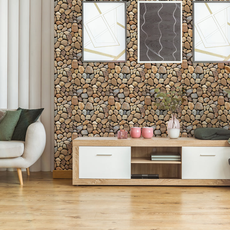 Modern Simulated Stone Wall Panels for Living Room Decor