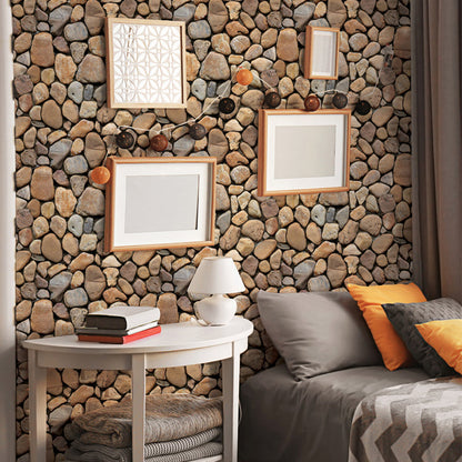 Modern Simulated Stone Wall Panels for Living Room Decor