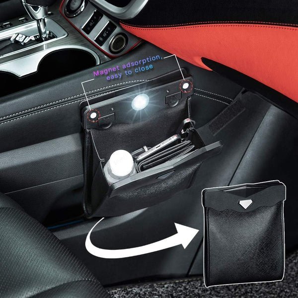 Car Trash Bag - Compact Auto Waste Bin