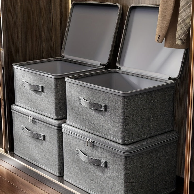 Durable Plastic Stackable Storage Container for Home - Fesara