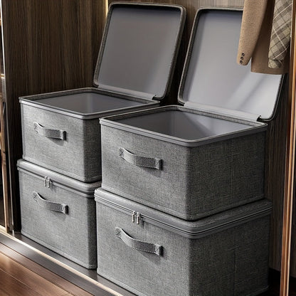 Durable Plastic Stackable Storage Container for Home - Fesara