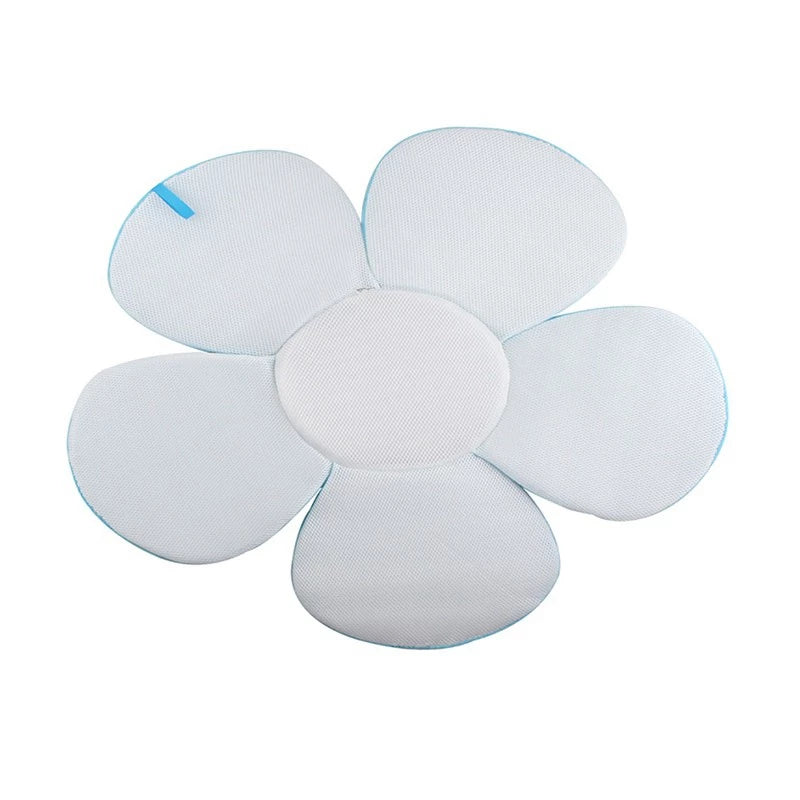 Soft Floral Baby Bath Support Cushion