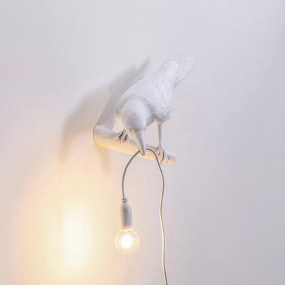 Nature Inspired Bird Shaped Wall Lamp
