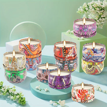 Relaxing Home Scented Candles with Fresh Fragrances