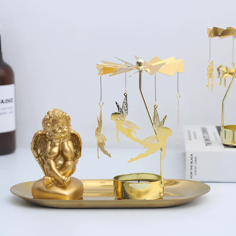 Rotating Candle Display Holder