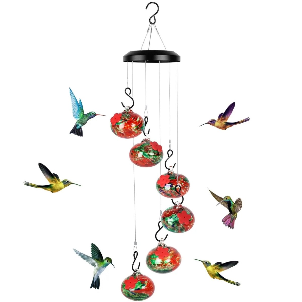 Colorful Hummingbird Garden Decoration