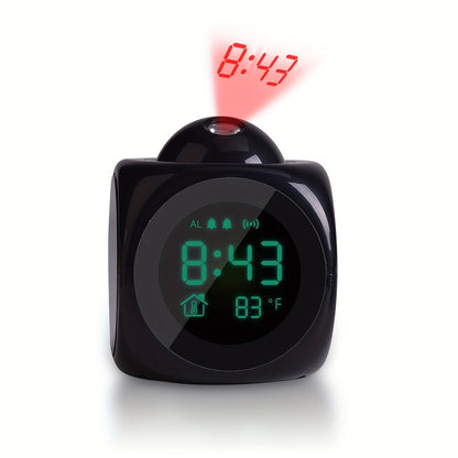 Digital LED Projection Alarm Clock with Ceiling Display