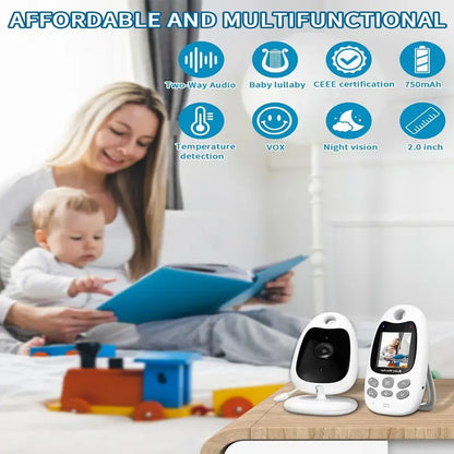 Baby Video Monitor with Night Vision and Two Way Audio