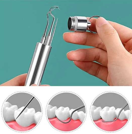 Premium Metal Toothpicks 7 Piece Set - Fesara