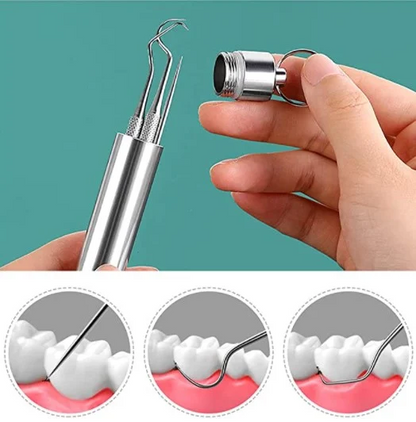 Premium Metal Toothpicks 7 Piece Set - Fesara