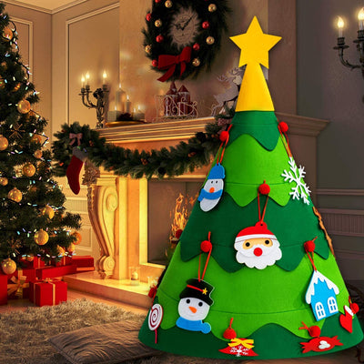 Fun 3D Christmas Tree Montessori Toy Set
