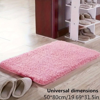 Plush Bathroom Mat with Extra Grip and Absorbency