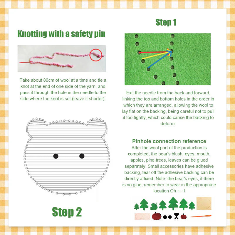 Fun Kids Sewing Doll Making Kit