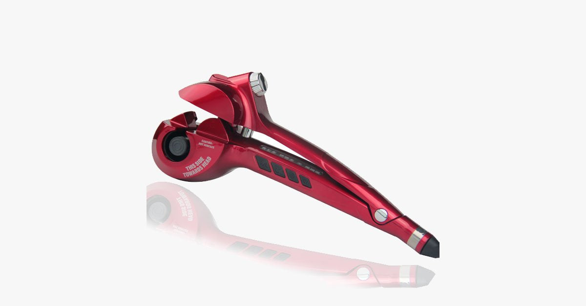 Easy Use Ceramic Auto Hair Curler for Beachy Waves - Fesara