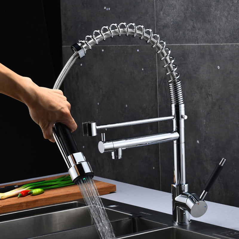 Luxury Brass Bathroom Faucet with Dual Handles